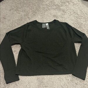 Women's Dark GreeLong Sleeve Top